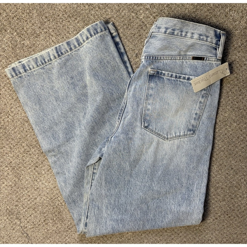 New Kancan Estilo KC7396L Wide Leg 90s High Rise Women's Jeans Size‎ 9/28 Blue